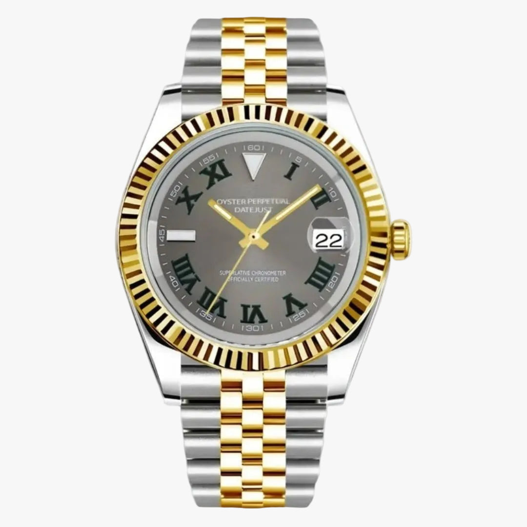 FYNTHER Datejust JUBILEE MOD GOLD WIMBLEDON EDITION