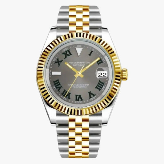 FYNTHER Datejust JUBILEE MOD GOLD WIMBLEDON EDITION
