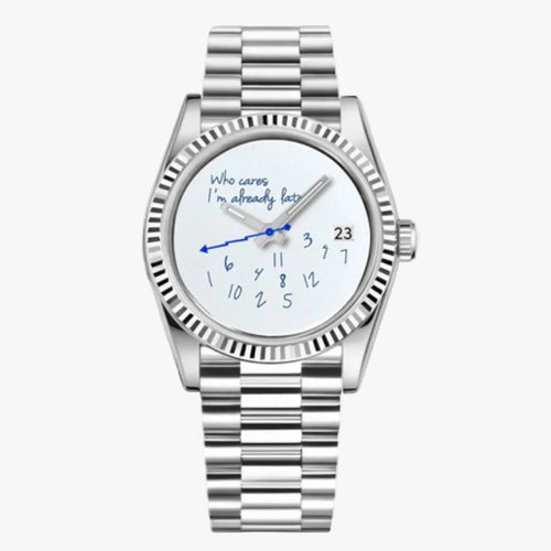 FYNTHER Datejust PRESIDENTIAL MOD SILVER REBEL EDITION