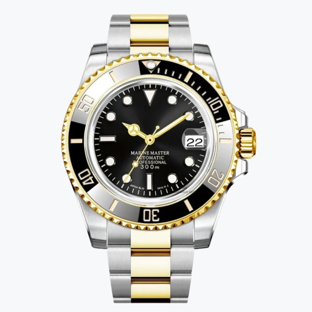 FYNTHER Submariner EDITION MARINE MASTER TWO-TONE GOLD MOD