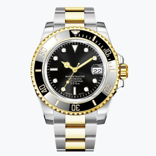 FYNTHER Submariner EDITION MARINE MASTER TWO-TONE GOLD MOD