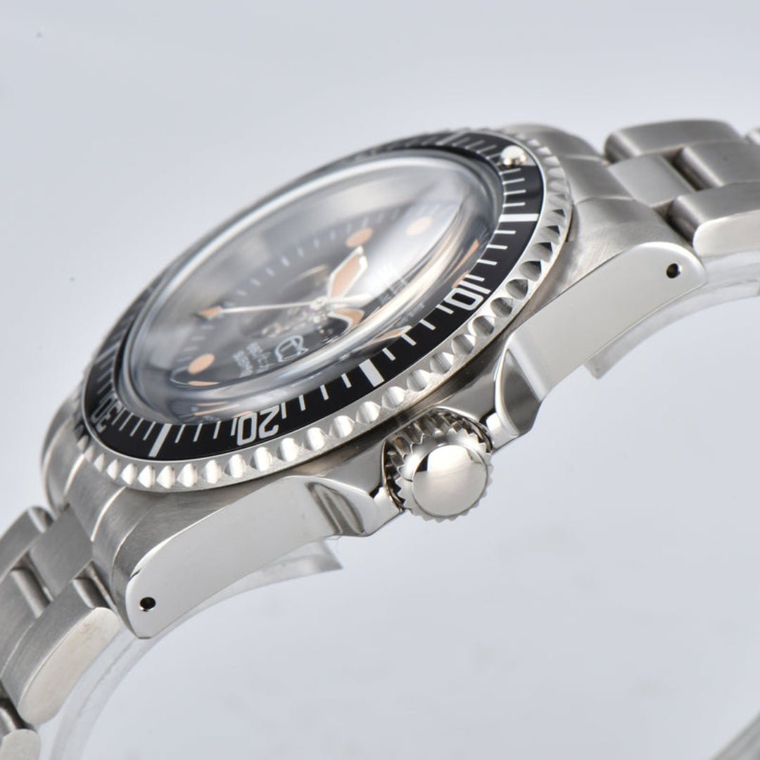 FYNTHER Submariner EDITION VINTAGE MILSUB OPEN HEART MOD