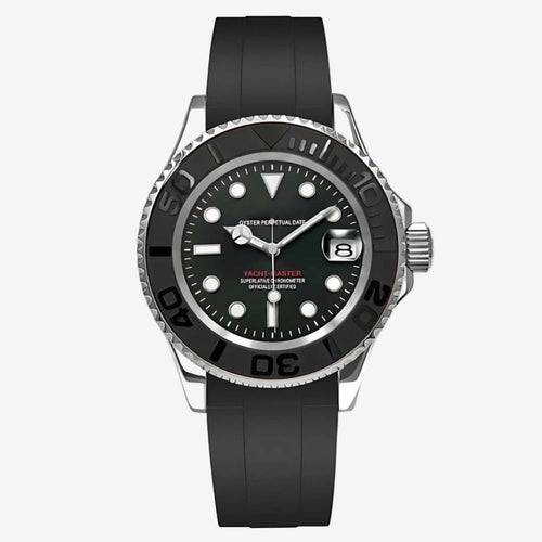 FYNTHER Submariner EDITION YACHT MASTER BLACK CERAMIC MOD