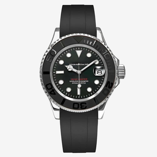 FYNTHER Submariner EDITION YACHT MASTER BLACK CERAMIC MOD
