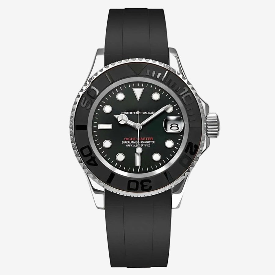 FYNTHER Submariner EDITION YACHT MASTER BLACK CERAMIC MOD