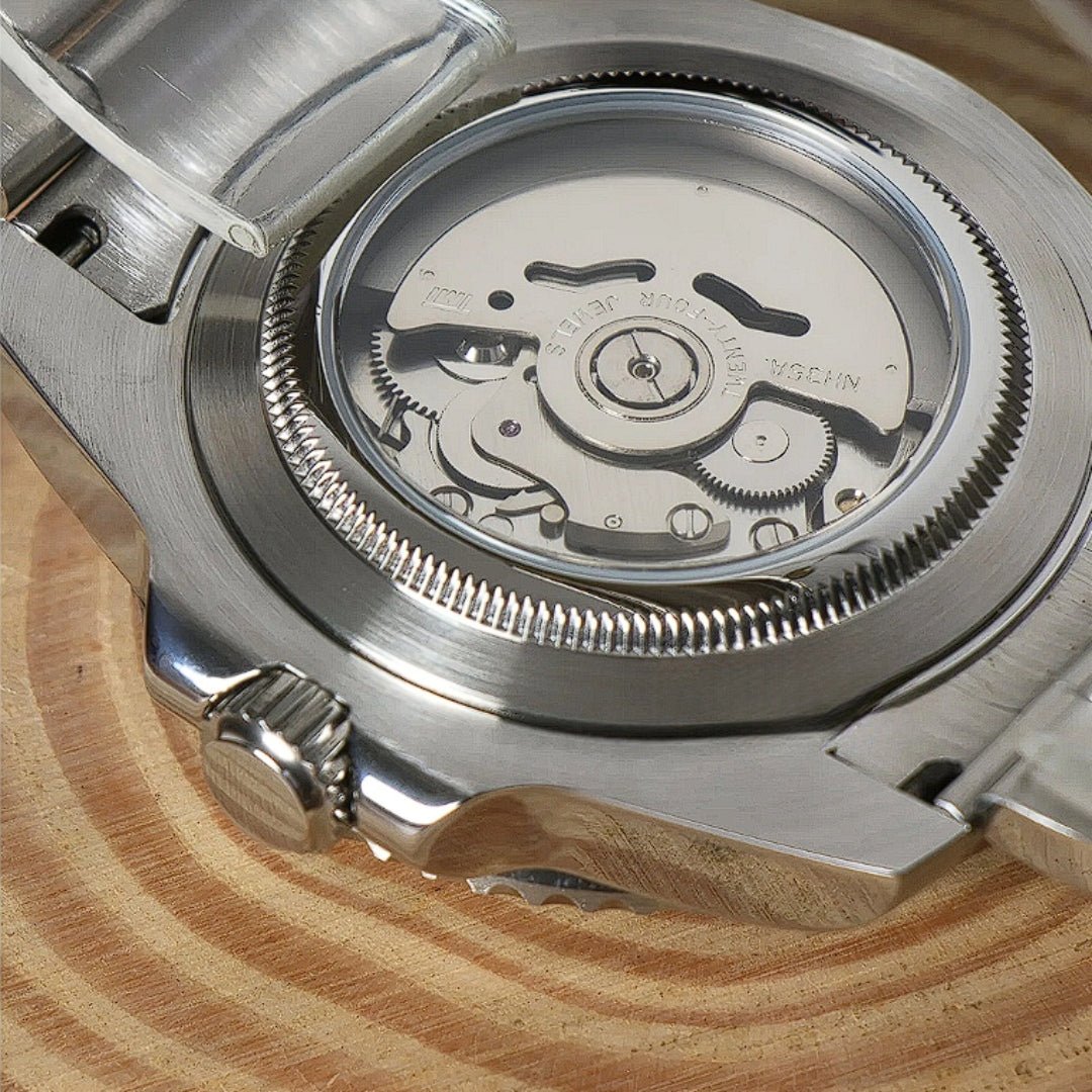 FYNTHER Submariner EDITION YACHT MASTER PLATINUM SILVER MOD
