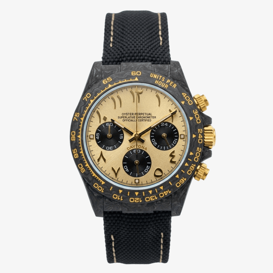 FYNTHER Daytona ARABIC CHRONOGRAPH MOD FORGED CARBON EDITION