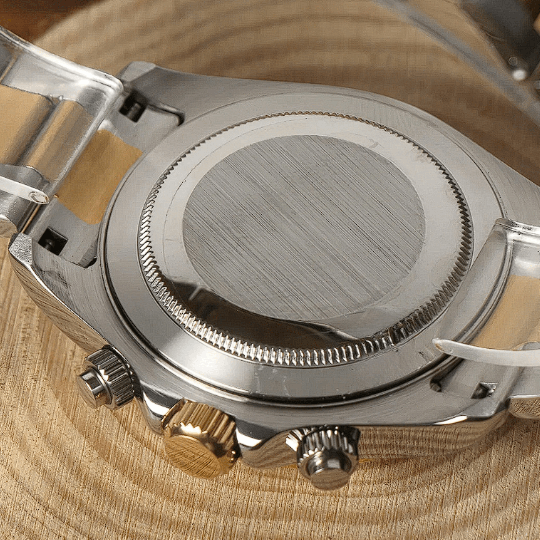 FYNTHER Daytona CHRONOGRAPH EDITION GOLD TWO-TONE PANDA MOD