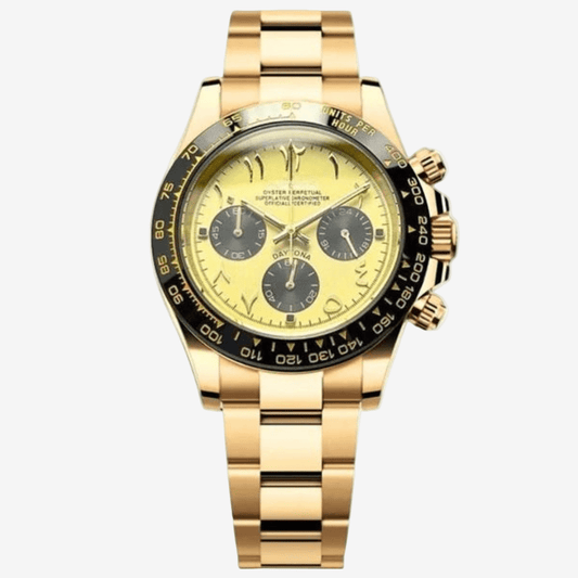 FYNTHER Daytona CRONÓGRAFO EDICIÓN GOLDEN EAGLE ARABIC MOD