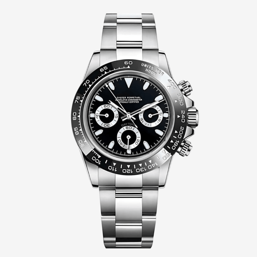 FYNTHER Daytona CHRONOGRAPH EDITION GRAND BLACK PANDA MOD