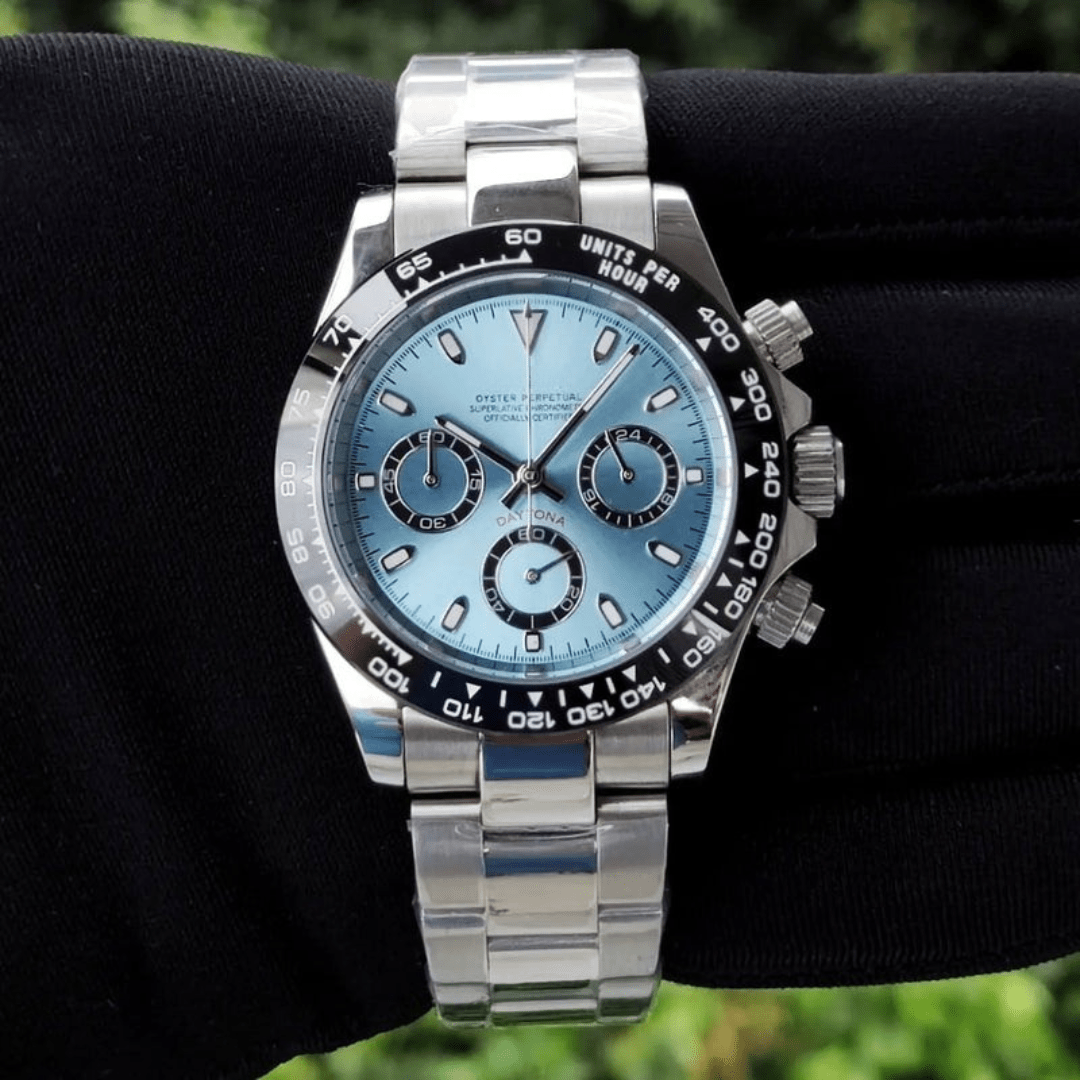 FYNTHER Daytona CHRONOGRAPH EDITION ICE BLUE MOD
