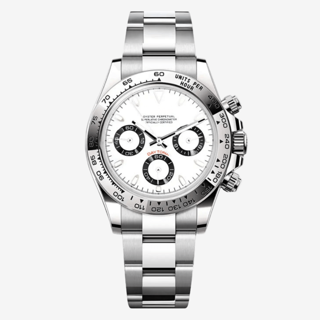 FYNTHER Daytona CHRONOGRAPH EDITION IVORY PANDA MOD