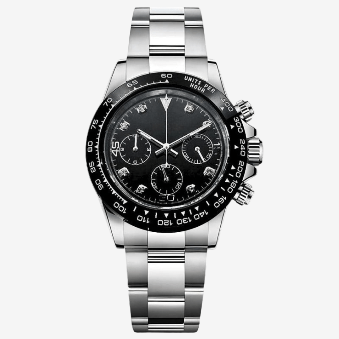 FYNTHER Daytona CRONÓGRAFO EDICIÓN OBSIDIAN DIAMOND MOD