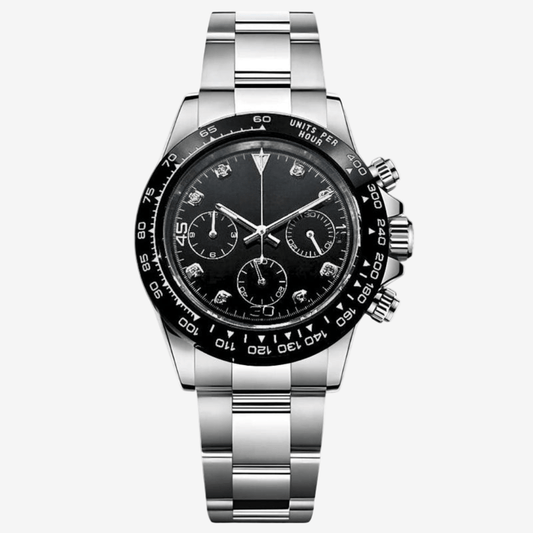 FYNTHER Daytona CRONÓGRAFO EDICIÓN OBSIDIAN DIAMOND MOD