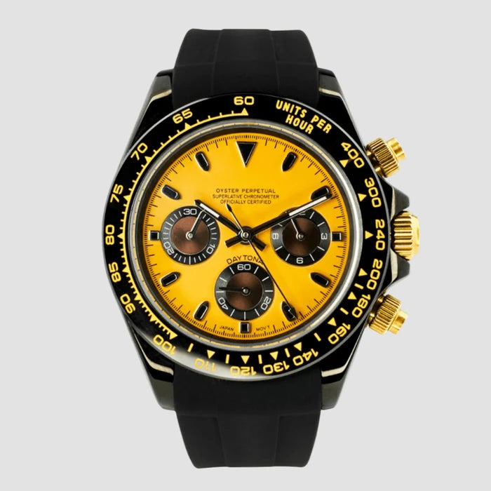 FYNTHER CUSTOM SEITONA CHRONOGRAPH MOD BUMBLE BEE LEGACY EDITION