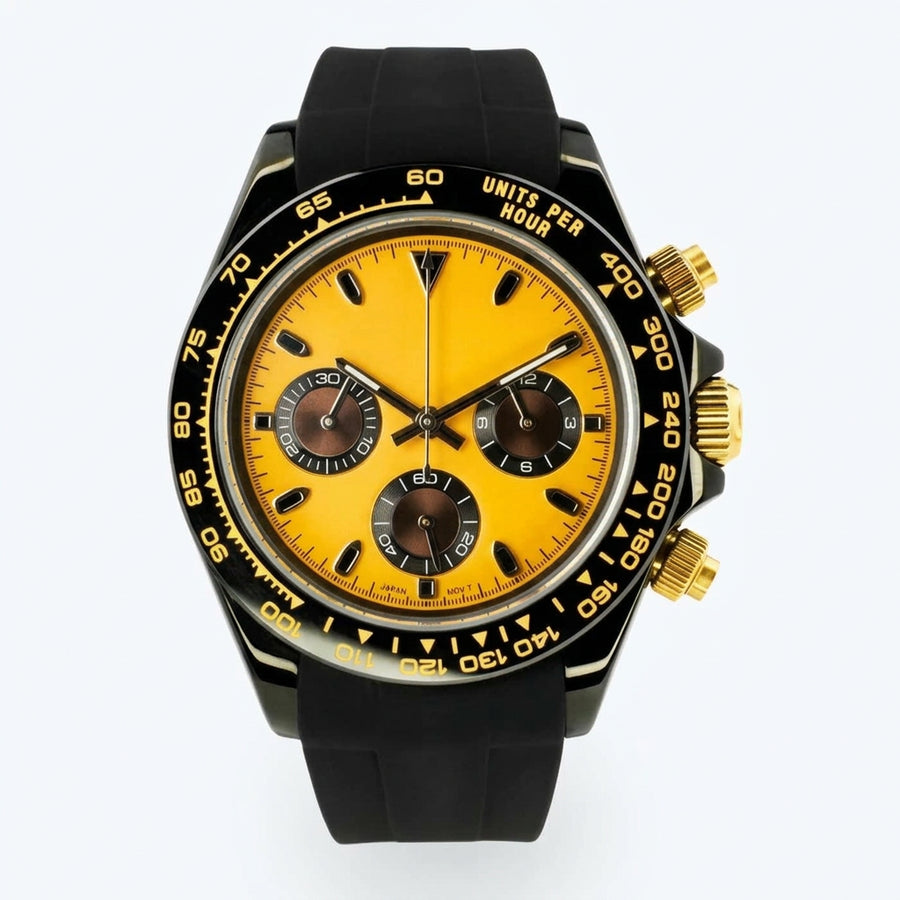 FYNTHER CUSTOM SEITONA CHRONOGRAPH MOD BUMBLE BEE LEGACY EDITION
