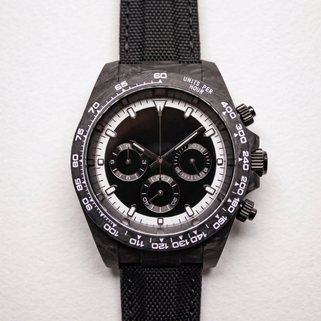FYNTHER Daytona CHRONOGRAPH MOD FORGED CARBON ECLIPSE EDITION