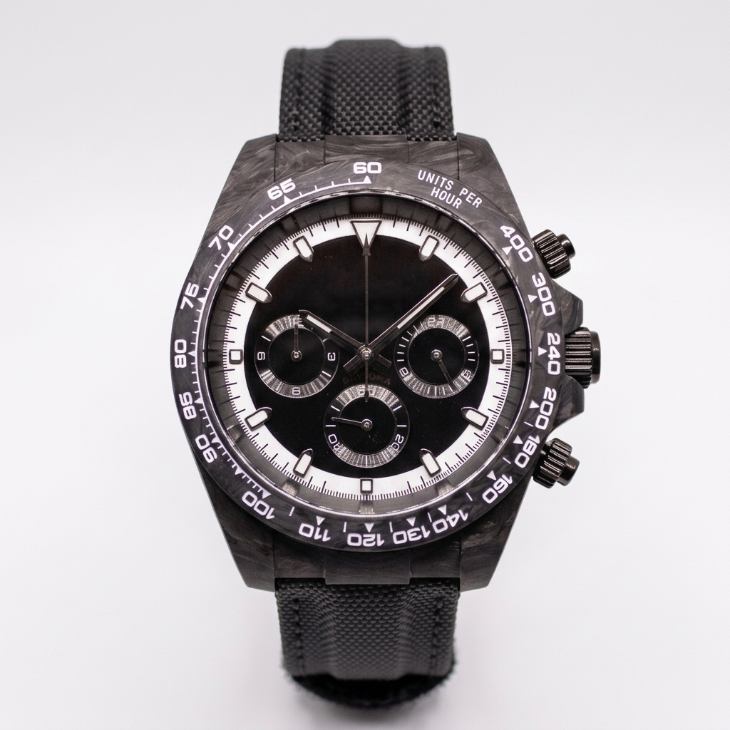 FYNTHER Daytona CHRONOGRAPH MOD FORGED CARBON ECLIPSE EDITION
