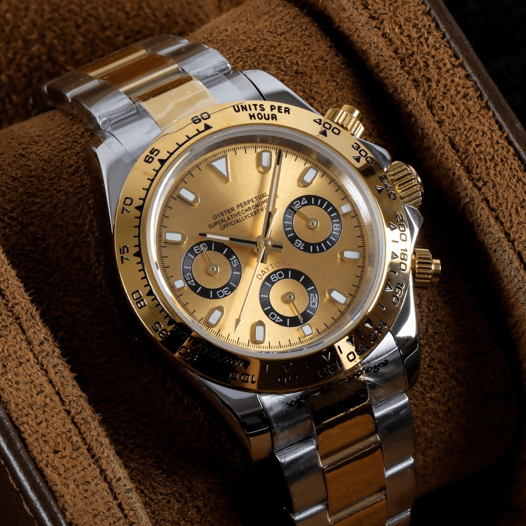 FYNTHER Daytona CHRONOGRAPH MOD IMPERIAL GOLD EDITION