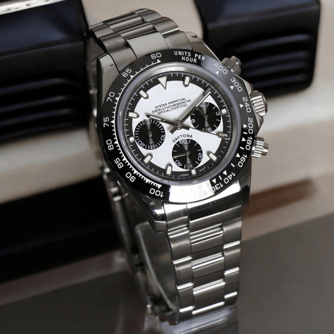 FYNTHER Daytona CHRONOGRAPH MOD IMPERIAL PANDA EDITION