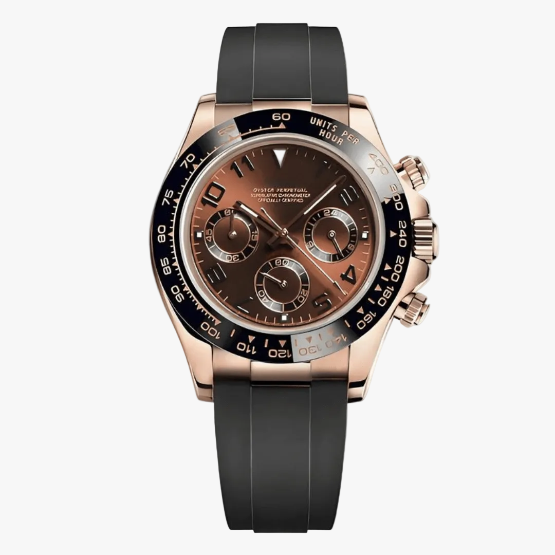 FYNTHER Daytona CHRONOGRAPH MOD MOCHA ROSE EDITION