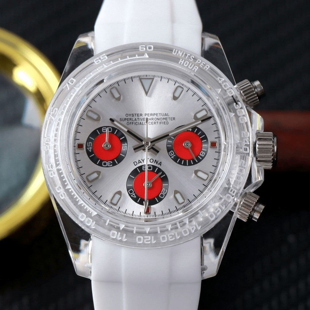 FYNTHER Daytona CHRONOGRAPH MOD RED PANDA EDITION