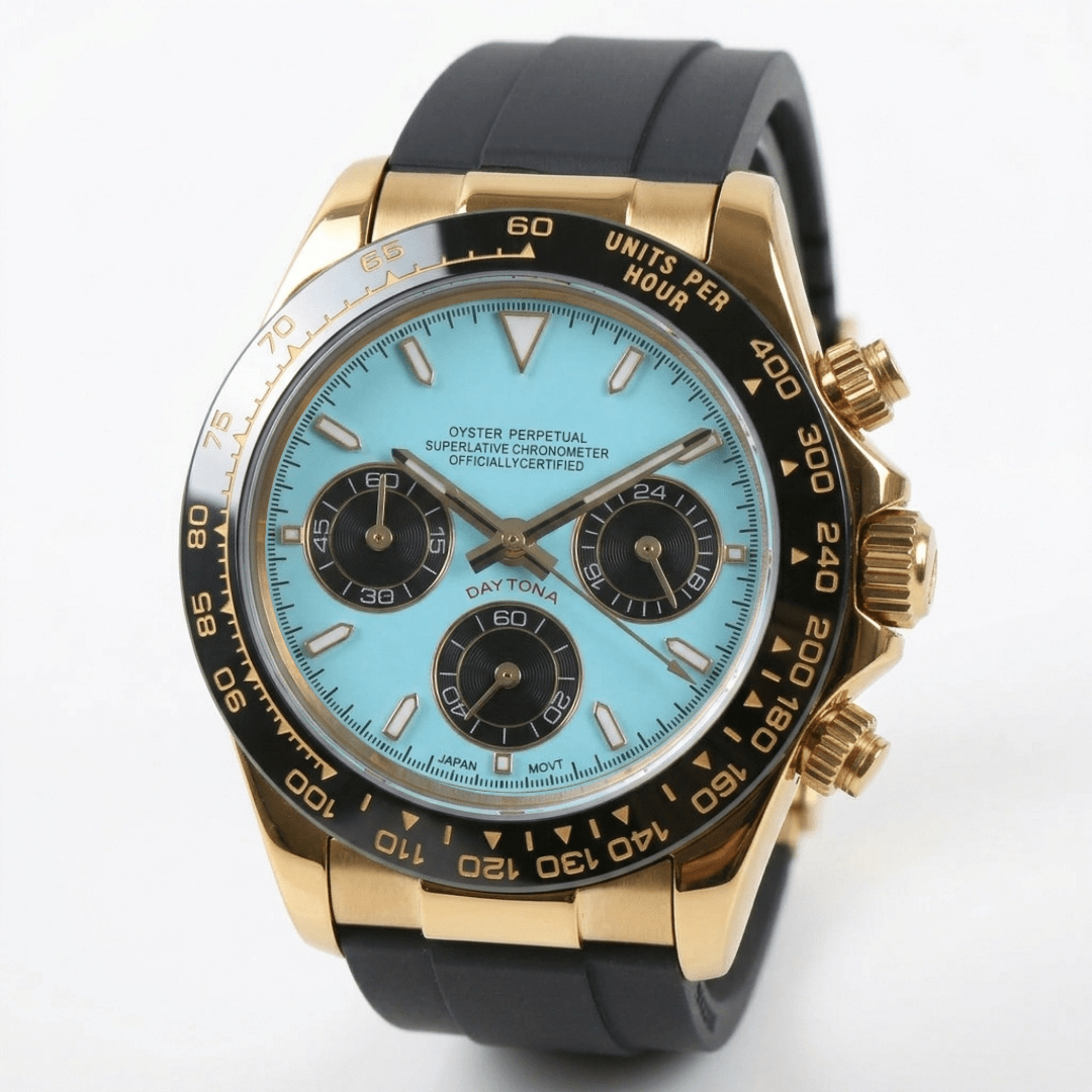 FYNTHER Daytona CHRONOGRAPH MOD TIFFANY GOLD EDITION