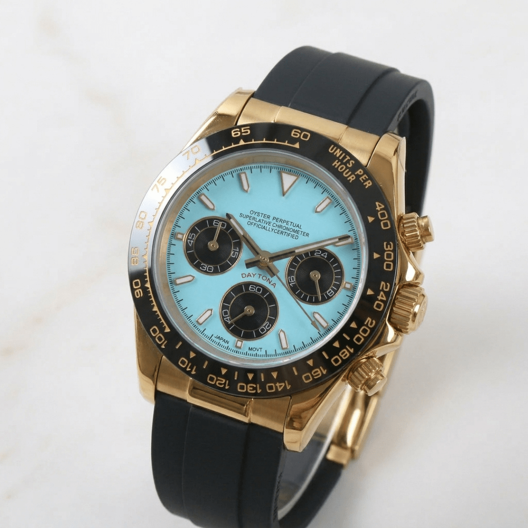 FYNTHER Daytona CHRONOGRAPH MOD TIFFANY GOLD EDITION