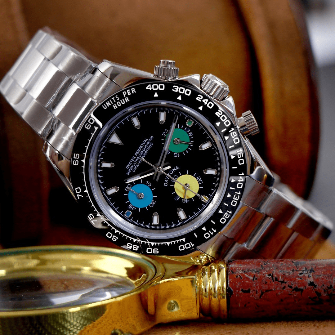 FYNTHER Daytona CHRONOGRAPH MOD TRICOLOUR PANDA EDITION