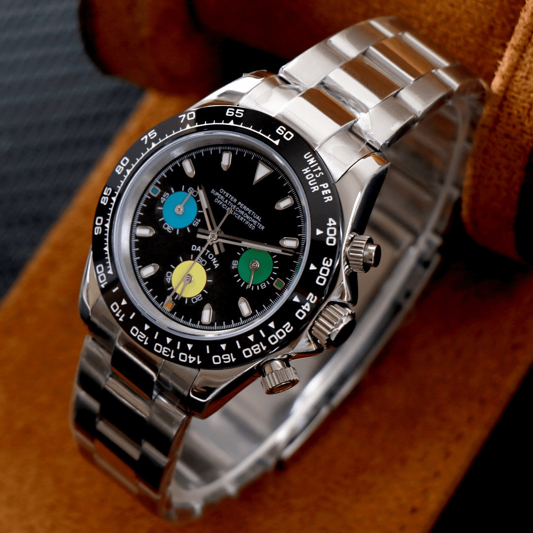 FYNTHER Daytona CHRONOGRAPH MOD TRICOLOUR PANDA EDITION