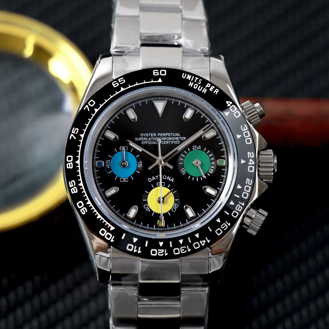 FYNTHER Daytona CHRONOGRAPH MOD TRICOLOUR PANDA EDITION