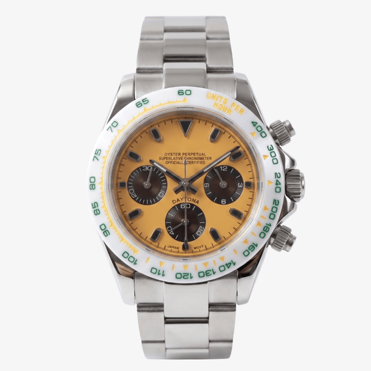 FYNTHER Daytona CRONÓGRAFO MOD EDICIÓN VINTAGE SAFARI
