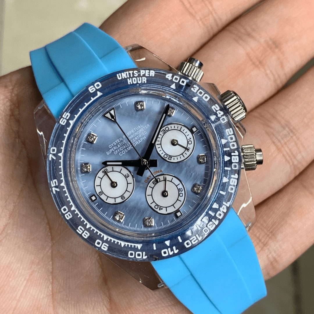 FYNTHER Daytona SPECIAL EDITION TRANSLUCENT DIAMOND COSMOGRAPH MOD