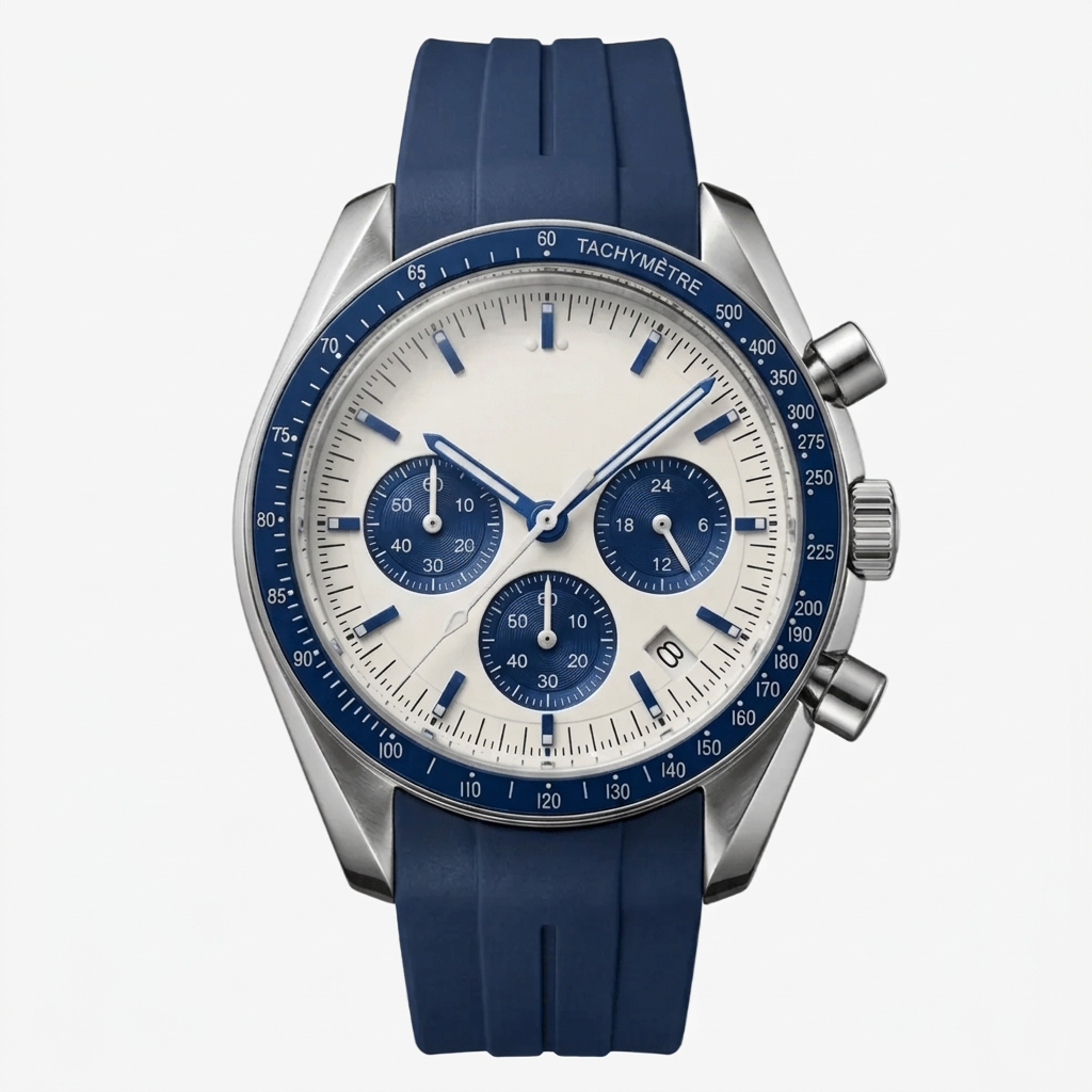 FYNTHER Speedmaster CHRONOGRAPH MOD AZURE STORM EDITION
