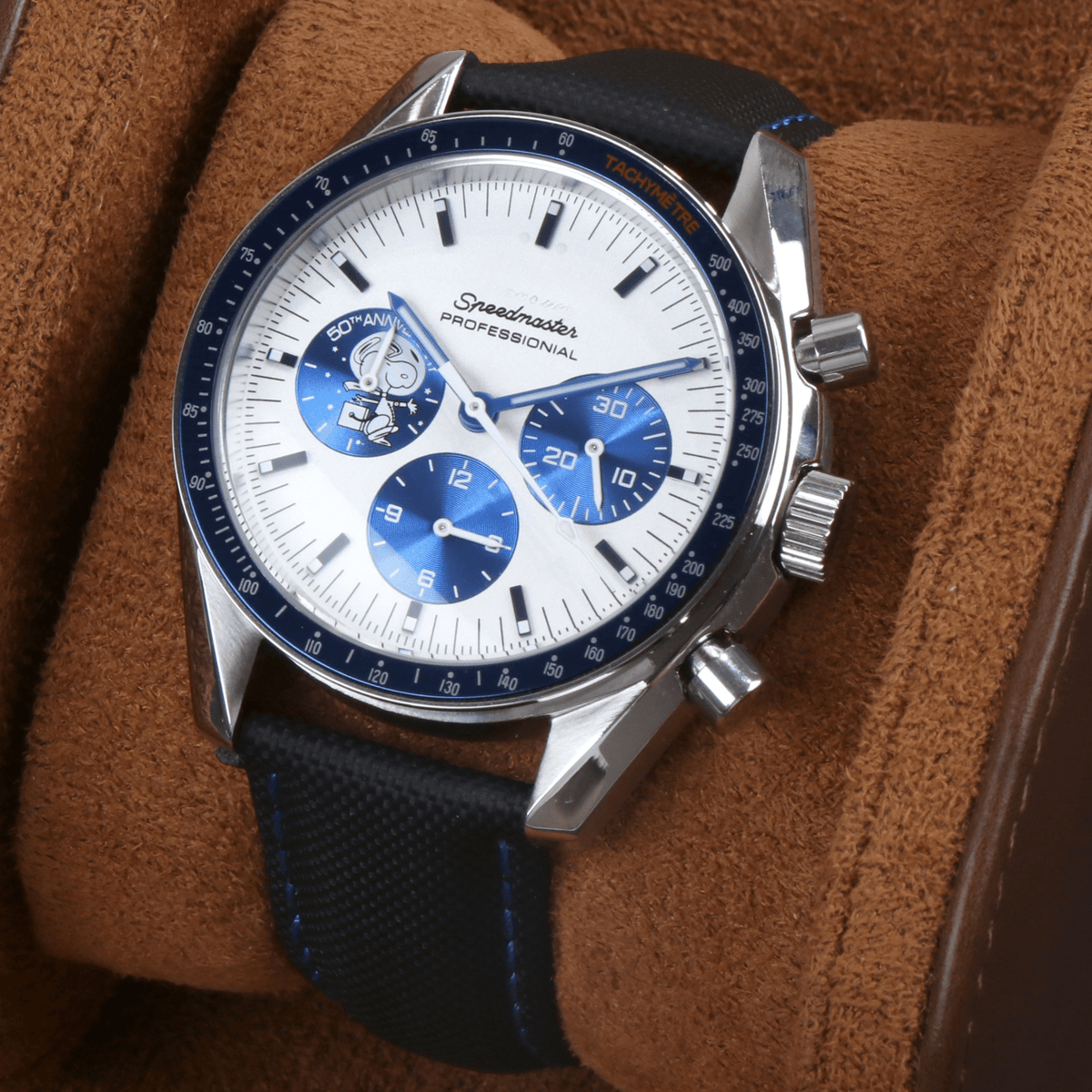 FYNTHER Speedmaster CRONÓGRAFO MOD EDICIÓN SNOOPY