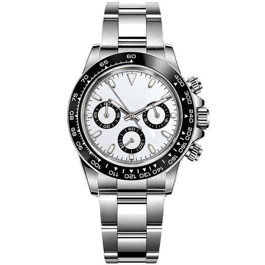 Daytona Custom Build - steel, panda dial, black ceramic bezel