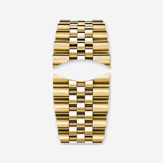 Polished Gold-Tone Steel Bracelet | Classic
