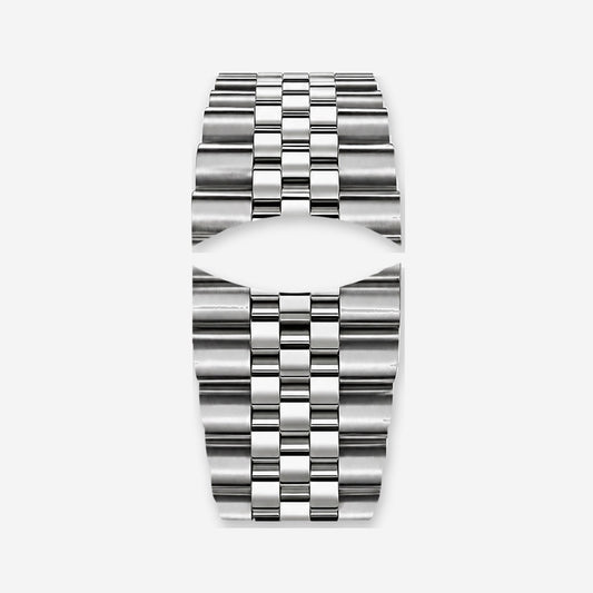 Polished Silver Steel Bracelet | Prestige