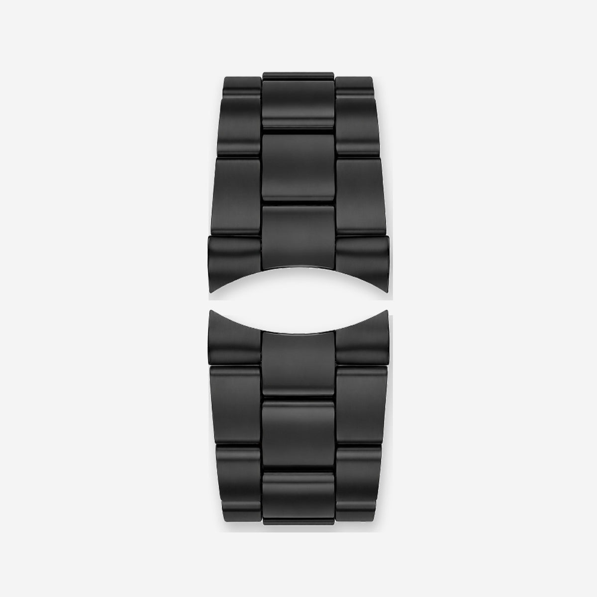Brazalete de acero negro mate | Ocean