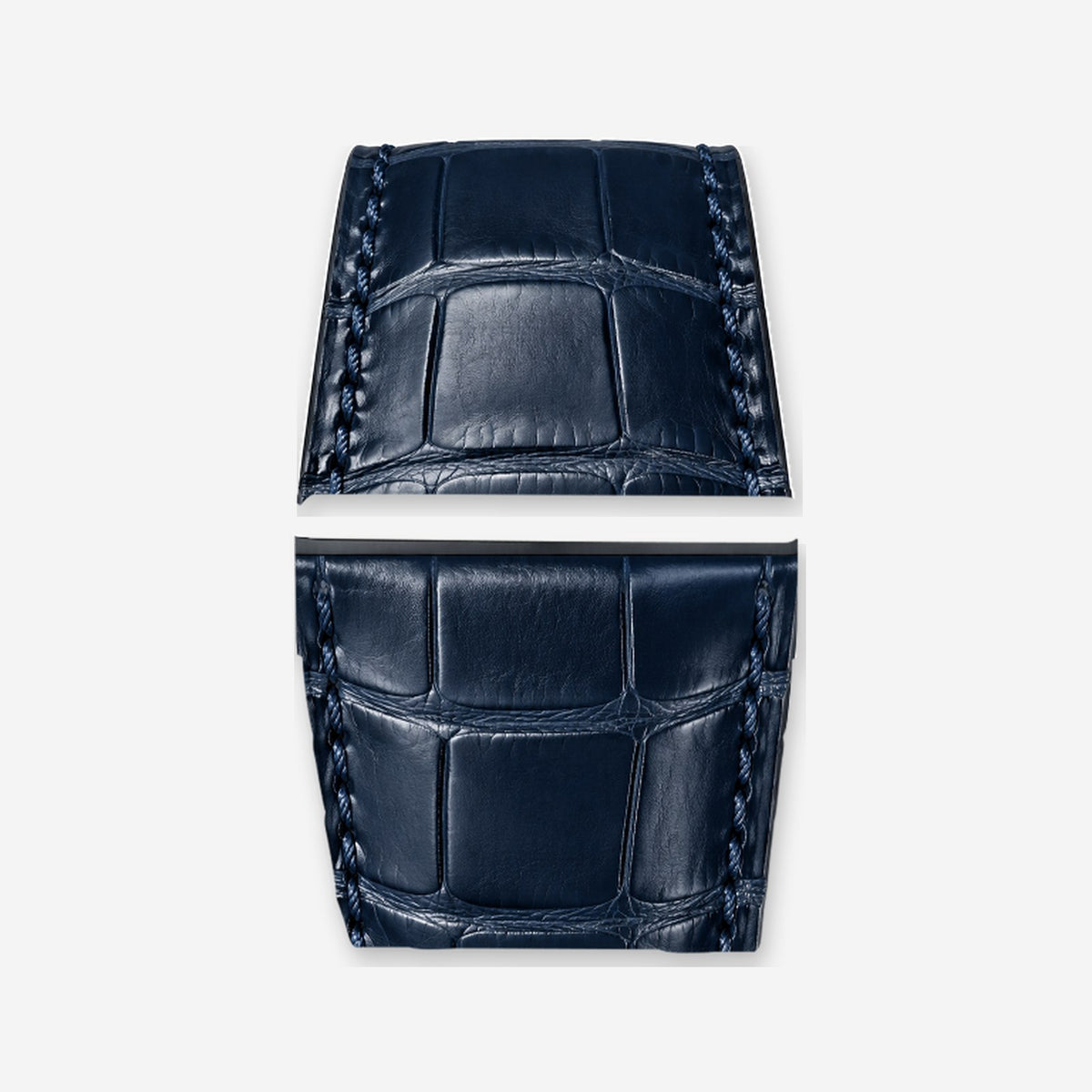 Navy Croco Leather Strap | Carré