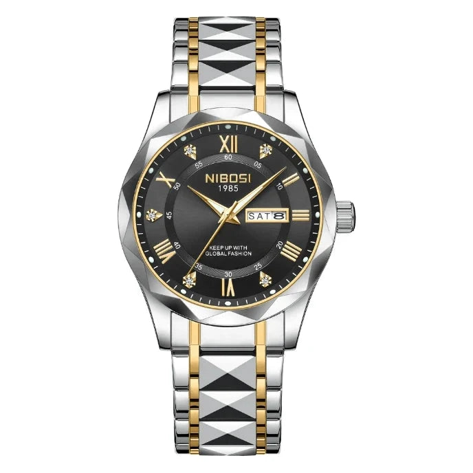 Nibosi Arkos Men's Watch – Black