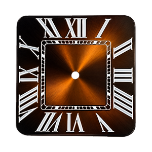 Brown dial
